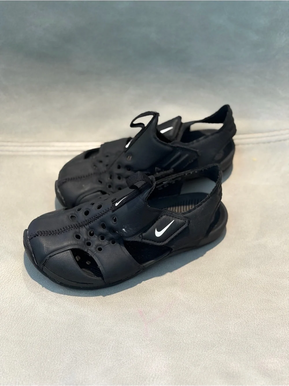 Nike Kids Sunray Protect 2 Black Water Sandal - 11C